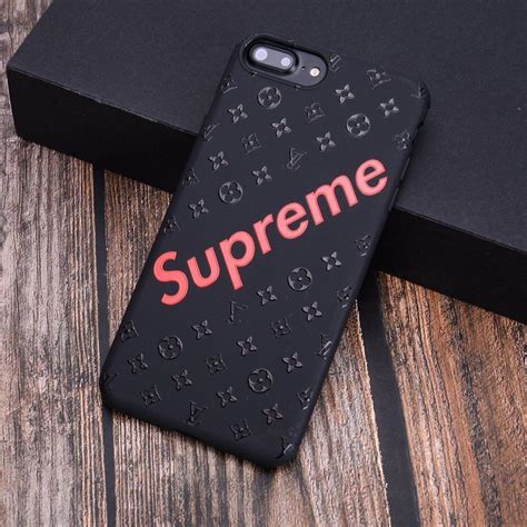 louis vuitton supreme iphone x case|louis vuitton iphone folio.